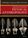 AMERICAN JOURNAL OF PHYSICAL ANTHROPOLOGY雜志封面
